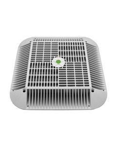 AquaStar Square Anti-Ent. Suction 9"x9" Cover 14"x14" for Square Retrofit Frame or New Construction White