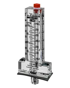 Blue-White Flowmeter Fits 3" PVC Horizontal Pipe 45-240 gpm