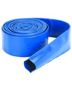 Hose Discharge PVC Polyflo 2" Reinforced Blue, sold per FT