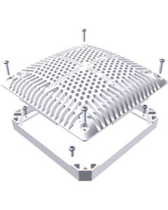 Hayward 9"x9" Hi-Flow Replacement Cover & Inner Frame White