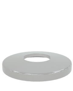 Perma-Cast Escutcheon Plate White Cycolac