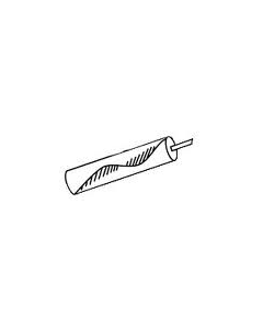 Depth Marker - White Caulk Adhesive for Glass Overlay Installation